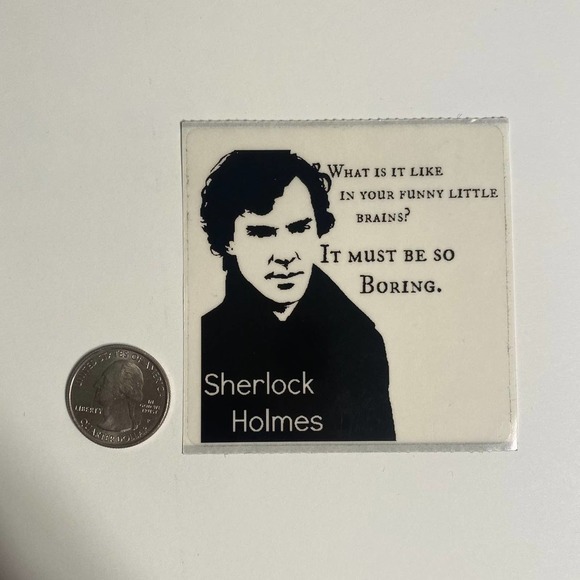 Sherlock holmes sticker - Picture 3 of 3
